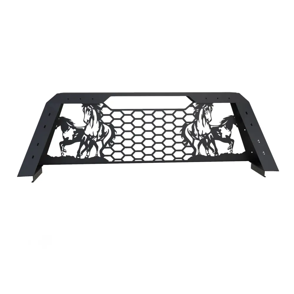 Headache Rack for Full Size Pick Ups - Horse 2 - HEADACHE RACKS